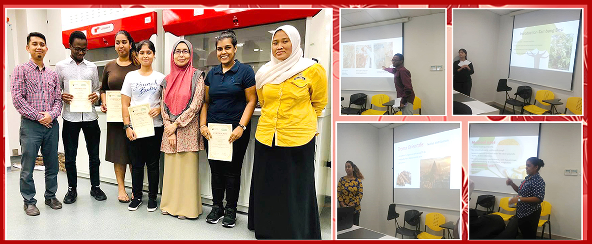 3rd year Students of Biomedical Science with Universiti Malay
