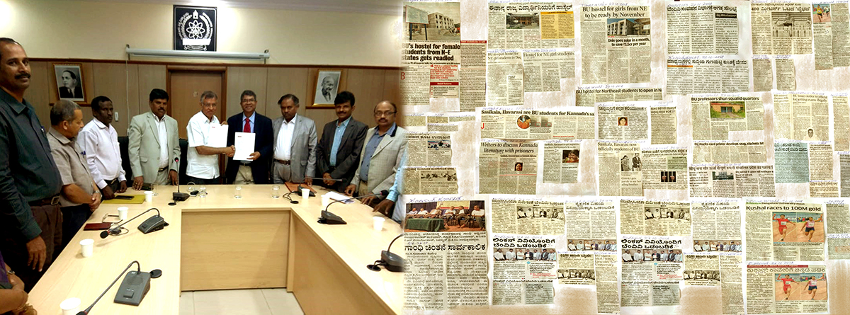 MOU singned with Bangalore University and Lincoln university Malaysia on Thursday 25.10.2018